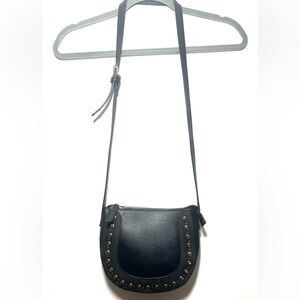 Lascana,Chic Black Studded Crossbody Bag